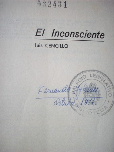 El inconsciente