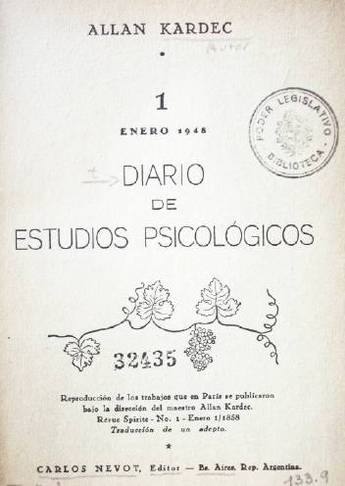 Diario de estudios psicológicos