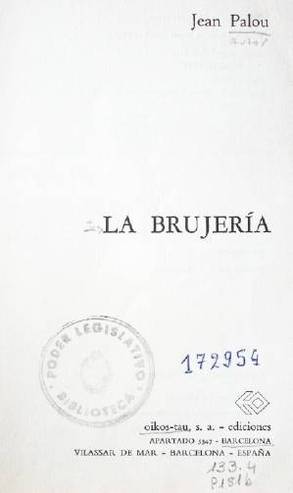 La brujería