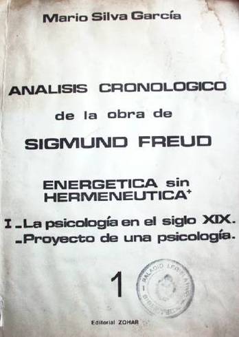 Análisis Cronológico de la obra de Sigmund Freud