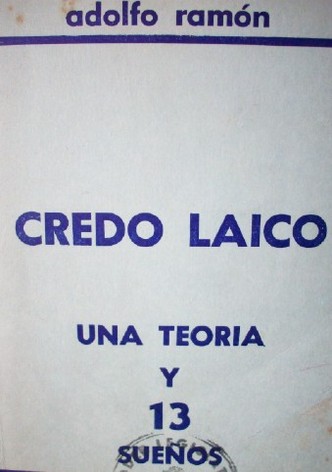 Credo laico