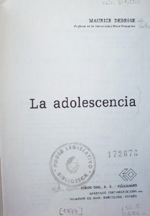 La adolescencia