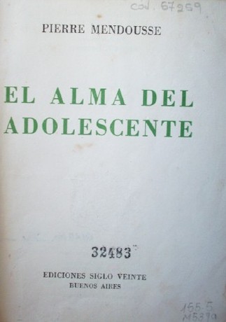 El alma del adolescente