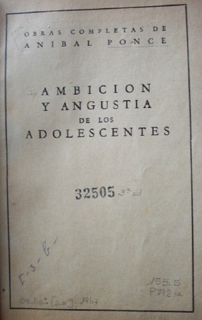 Ambición y angustia de los adolescentes