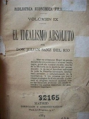 El idealismo absoluto