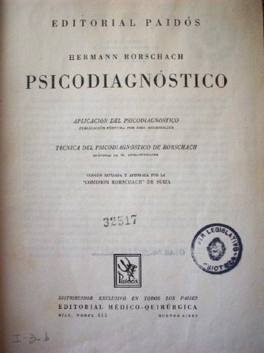 Psicodiagnóstico