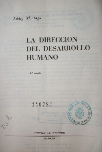 La dirección del desarrollo humano