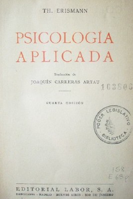 Psicología aplicada