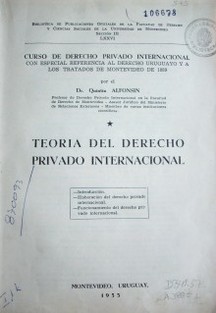 Teoría del Derecho Privado Internacional