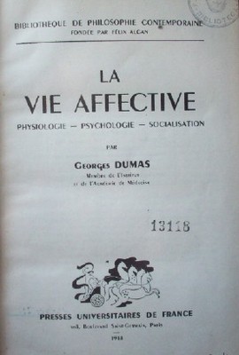 La vie affective