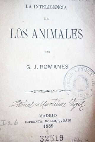 La inteligencia de los animales