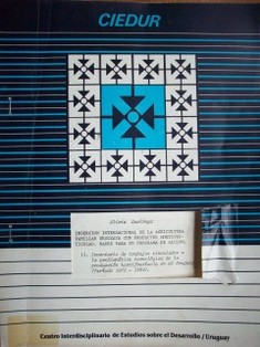 Inventario de trabajos vinculados a la problemática tecnológica de la producción hortifrutícola en el Uruguay (Período 1973-1984).