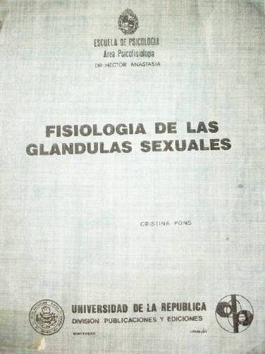 Fisiología de las glándulas sexuales