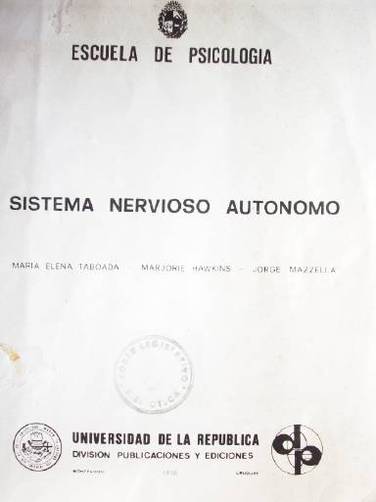 Sistema nervioso autónomo