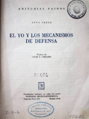 El yo y los mecanismos de defensa