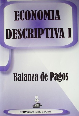 Balanza de pagos : Economía Descriptiva I : 2008