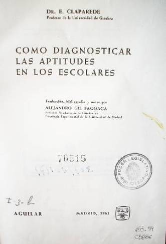 Como diagnosticar las aptitudes de los escolares