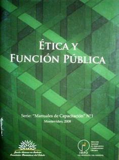 Ética y función pública