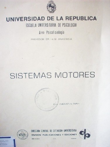 Sistemas motores