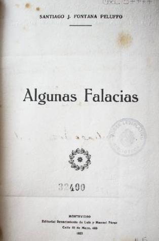 Algunas falacias