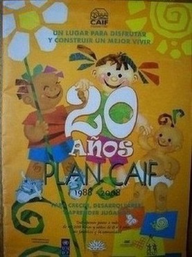 20 años Plan Caif : 1988-2008 para crecer, desarrollarse y aprender jugando