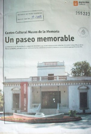 Centro Cultural Museo de la Memoria : un paseo memorable