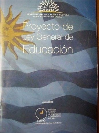 Proyecto de Ley General de Educación