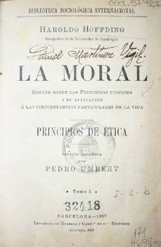 La moral