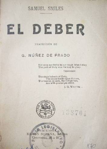 El deber