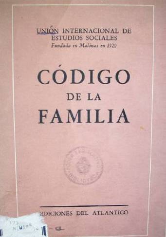 Código de la familia