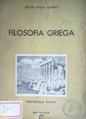 Filosofía Griega
