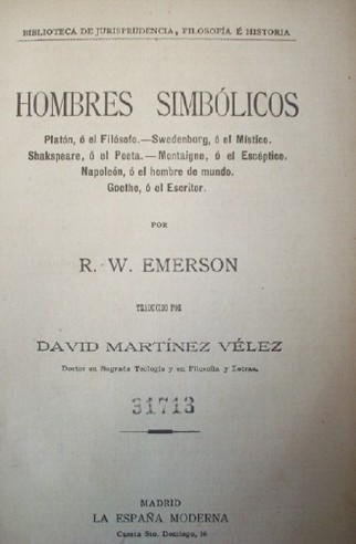 Hombres simbólicos