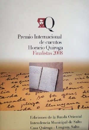 Premio Internacional Horacio Quiroga : finalistas