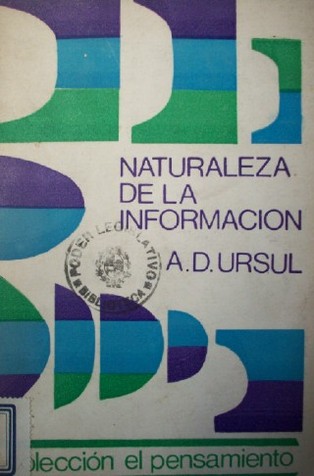 La naturaleza de la información : ensayo filosófico