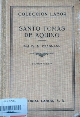 Santo Tomás de Aquino