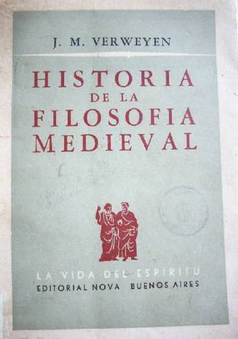 Historia de la filosofía medieval