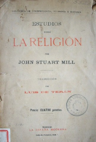 Estudios sobre la religión