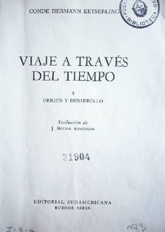 Viaje a través del tiempo