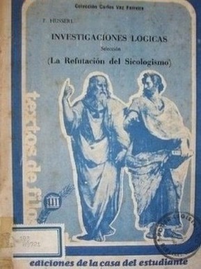 La refutación del sicologismo