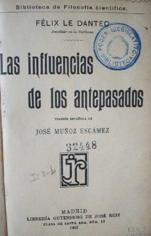 Las influencias de los antepasados