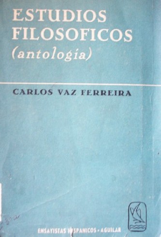 Estudios filosóficos (antología)