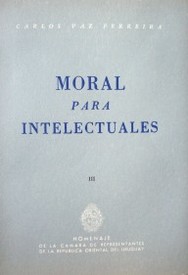 Moral para intelectuales