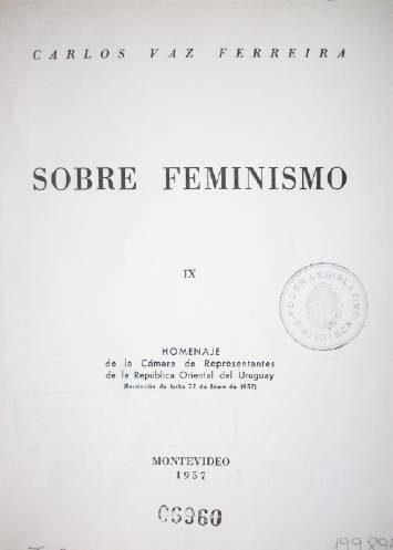 Sobre feminismo