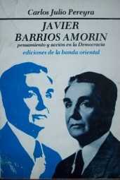 Javier Barrios Amorín : pensamiento y acción en la Democracia