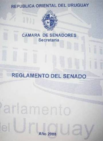 Reglamento del Senado