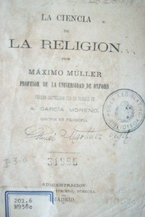 La ciencia de la religión