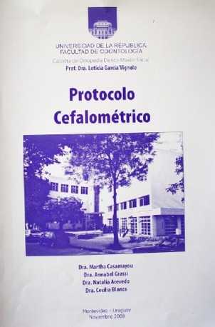 Protocolo cefalométrico
