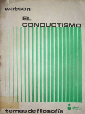 El conductismo