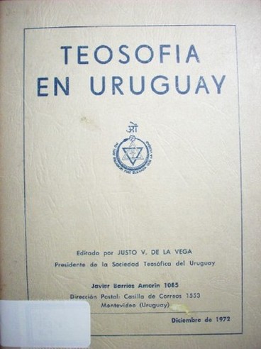 Teosofía en el Uruguay