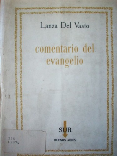 Comentario del Evangelio